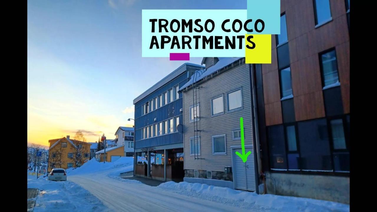 Tromso Coco Apartments In Center Bagian luar foto